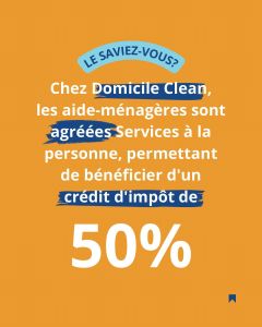 50% de crédit d'impôt